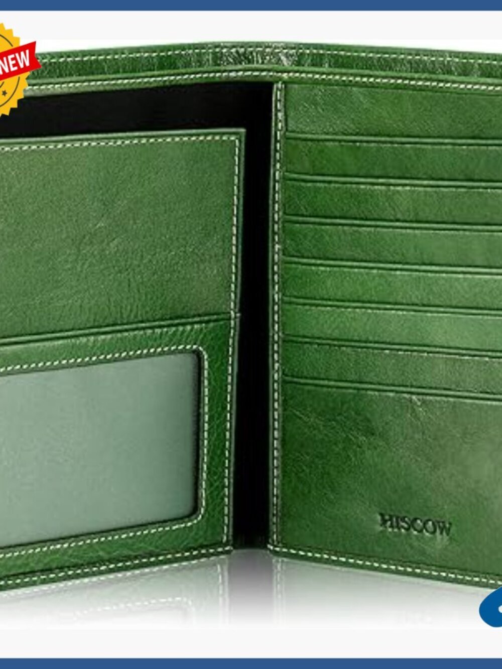 Italian Leather Passport Wallet RFID Blocking Travel Organizer Men Women